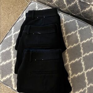 Express Skinny Mid Rise Black Pants